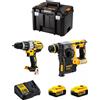 DeWALT Kit DWK223 (DCD996 + DCH273 + 2 x 5,0 Ah + DCB115 + TSTAK VI)