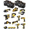 DeWALT Kit DWK1102T (DCD796+DCH273+DCG405+DCF887+DCF899H+DCS331+DCS391+ DCS355+D
