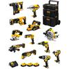 DeWALT Kit DWK1203 (DCD996+DCH273+DCG405+DCF887+DCF899H+DCS334+DCS570+ DCS355+DC