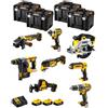 DeWALT Kit DWK802T (DCD796 + DCH273 + DCG405 + DCF887 + DCS355 + DCS369 + DCS391