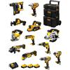 DeWALT Kit DWK1200 (DCD796+DCH273+DCG405+DCF887+DCF894+DCS331+DCS391+ DCS355+DCP