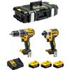 DeWALT Kit DCK266P3 (DCD796 + DCF887 + 3 x 5,0 Ah + DCB115 + DS150)