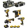 DeWALT Kit DCK422P3 (DCD796 + DCF887 + DCH273 + DCG405 + 3 x 5,0 Ah + DCB115 + D