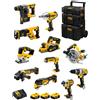 DeWALT Kit DWK1103 (DCD996+DCH273+DCG405+DCF887+DCF899H+DCS334+DCS570+ DCS355+DC