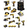 DeWALT Kit DWK1201 (DCD996+DCH273+DCG405+DCF887+DCF894+DCS334+DCS570+ DCS355+DCP