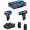 Bosch Powertools BOSCH Kit 12V B12GSBGDR2bat3a-40 (GSB 12V-15 + GDR 12V-10 + 2 x 3,0 Ah + GAL12V-