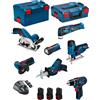 Bosch Powertools BOSCH Kit 12V BMK7-28AD3 (GSR 12V-15+GKS 12V-26+GWS 12V-76+GST 12V-70+GOP 12V-28