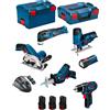 Bosch Powertools BOSCH Kit 12V BMK6-28CD3 (GSR 12V-15+GKS 12V-26+GST 12V-70+GOP 12V-28+GSA 12V-14