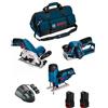 Bosch Powertools BOSCH Kit 12V BMKB3-28AD2 (GKS 12V-26 + GST 12V-70 + GHO 12V-20 + 2 x 2,0 Ah +