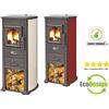 K-Line STUFE STUFA A LEGNA K-LINE KARMA KING BEIGE POTENZA 6KW RISCALDA VOLUME 70 MC