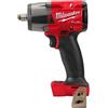 Milwaukee Llave de impacto de par medio M18 FUEL, 1/2" con anillo - M18FMTIW2F12-0X