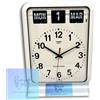 TWEMCO BQ-12A Orologio da parete Flip calendario perpetuo bianco 15"H nuovo