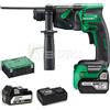 Hikoki Tassellatore a batteria Hikoki DH18DPB 18V SDS brushless valigetta 2 batterie 5A