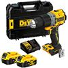 DEWALT Avvitatore brushless percussione DEWALT DCD805P2T-QW 18V x2 Bat 5A + valigia