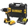 DEWALT Set avvitatore a batteria con percussione DEWALT DCD805E2T-QW 18V 2x PS2 +Tstak