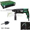 Hitachi Hikoki Kit tassellatore 230V SDS Hitachi Hikoki DH28PBY 850W 2 modalità di lavoro