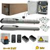 NICE WINGO KIT PER AUTOMAZIONE CANCELLO ANTE BATTENTI 2 METRI 24V WINGO4024BDKCE