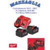 MILWAUKEE KIT N.2 BATTERIE 5Ah M18B5 + CARICABATTERIA M12 -18FC