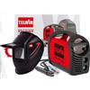 Telwin Saldatrice inverter ad elettrodo TELWIN Force 145 con maschera Tiger e accessori