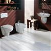 RAK SANITARI SOSPESI RAK KARLA VASO WC-BIDET-SEDILE-LAVABO 50-55 o 60 - SEMICOLONNA