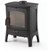HERGOM Stufa a legna in ghisa camera in refrattario E-20 SE potenza 10 kW marca HERGOM