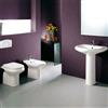 RAK SANITARI A TERRA RAK KARLA VASO WC-BIDET-SEDILE-LAVABO 50-55 o 60 - COLONNA