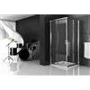 Morini Box doccia ad angolo 70 x 90 cm cristallo 6 mm H 190 cm Ix Box Morini S158D1