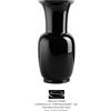 Venini - Vaso Opalino Nero - h cm 36 - cod. 706.22 - Rivenditore Autorizzato