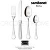Sambonet - Perles - Monoblocco - Posateria 24 Pezzi 6 persone |-20%| Rivenditore