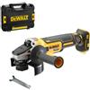 Dewalt Set smerigliatrice a batteria da 125 DEWALT DCG405P2-QW 18V solo corpo +Tstak