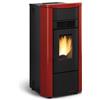 Nordica-Extraflame STUFA A PELLET GIUSY EVO BORDEAUX 8 KW POTENZA TERMICA 7KW COD.88949