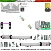 Securvera Apricancello 4 MT 2 Ante Kit Automatismo 2 Motori 230 V 2 Radioc Selet Foto Faro