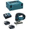 Makita Seghetto Alternativo MAKITA DJV180RTJ (2 x 5,0 Ah + DC18RC + MAKPAC 2)