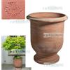 FratelliVagnoni Vaso Anduze liscio in terracotta toscana liscio calice vasi arredo giardino