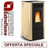 Nordica STUFA A PELLET NORDICA EXTRAFLAME KETTY EVO 7 KW 180 MC COLORE PERGAMENA OFFERTA