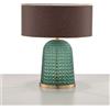 Mondoluce Lume grande classico in vetro murano verde luxury m135