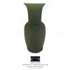 Venini - Vaso Opalino Sabbiato Verde Mela h cm 30 - 706.38 - Rivenditore