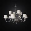 ilab Lampadario classico in cristallo design swarovsky a 10 luci BGA 2324-10