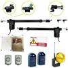 Aprimatic Kit automazione cancello ante battenti APRIMATIC AP 350 kg 3m pistoni 230V + 2TX