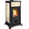 Nordica Stufa a Legna LA NORDICA Gemma Liberty Panna da 6,0 kw per 173 m3 riscaldabili