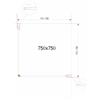 Giorgyshop BOX DOCCIA ANGOLARE A PORTE BATTENTI APERTURA TOTALE 65 70 75 80 85 90 H.200 8MM