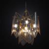 Mondoluce Lampadario classico in vetro fusione oro a 5 luci BGA 2373/12f
