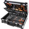Beta Tools Valigia trolley completa Beta 2056 t/e assortimento 163pz manico ripiegabile