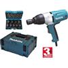 Makita Avvitatore Impulsi Impatto 1/2" 350Nm MAKITA 400W a Massa Battente Kit TW0350J