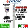 Pedrollo 4SR6/9 POMPA COMPLETA SOMMERSA X POZZI 4" PEDROLLO 4SR6M/ HP1.5 150LT/MIN