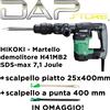 HIKOKI - Martello demolitore modello H41MB2 - 950W e 7,1 J di potenza + 2 OMAGGI