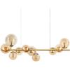 Ideal Lux PERLAGE SP10 AMBRA Mod. 322766 Lampada A Sospensione 10 Luci