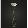 PIANTANA IN FERRO BATTUTO CLASSICA A 1 LUCE COLL. BGA 786 FORGIATA