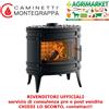 Caminetti Montegrappa Stufa a legna MONTEGRAPPA BABETTE 10,3 kW CONSEGNA IMMEDIATA! Chiedi lo SCONTO!