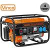 VINCO GENERATORE DI CORRENTE GRUPPO ELETTROGENO A BENZINA 4 TEMPI 2,8 KW VINCO 60122